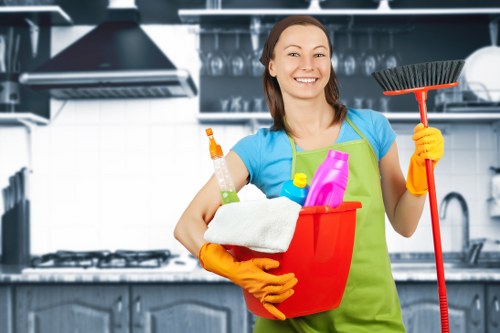 Charity reuse partnership featuring donated household items ready for redistribution